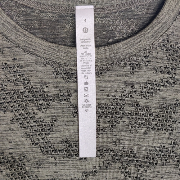 NWT Lululemon Swiftly Breathe Long Sleeve - Picture 3 of 6